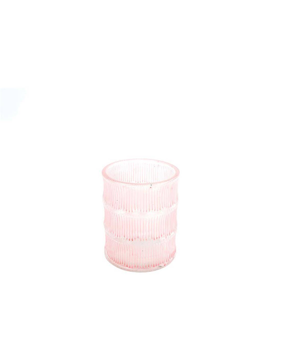 Βάζο γυαλ.ροζ Nicola 9Χ11