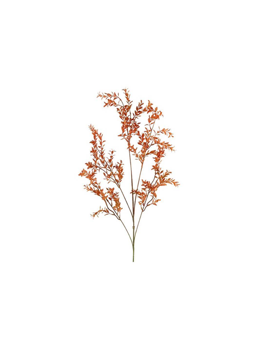 Ruscus κλαδί πορτοκαλί Η105CM