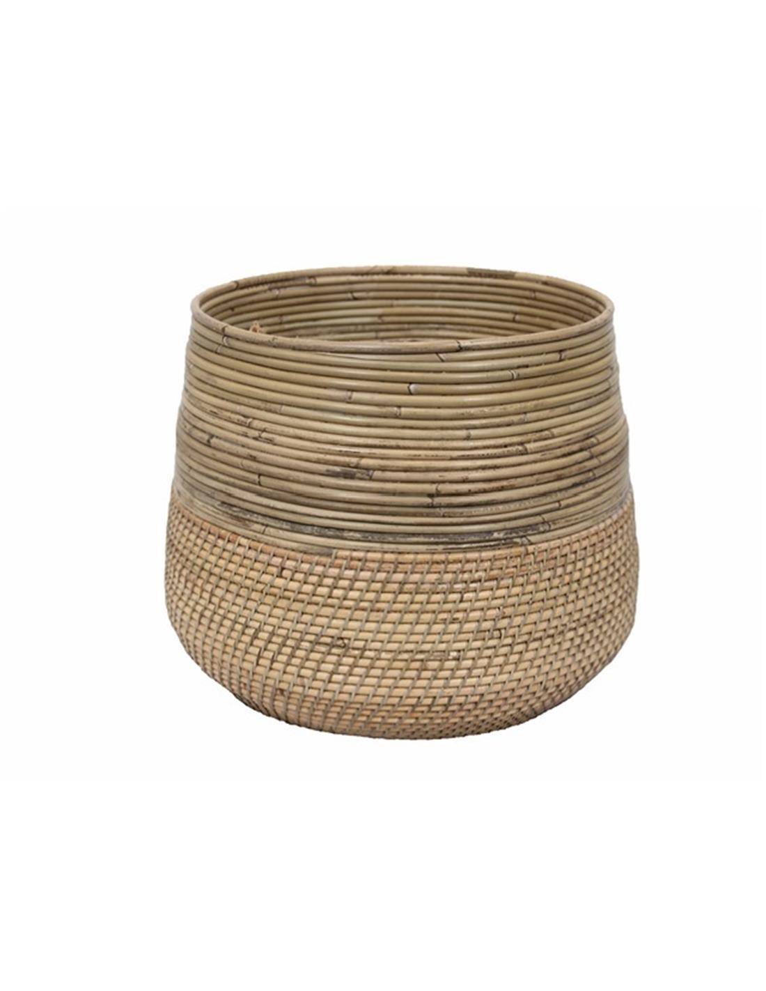 Καλάθι κασπώ LOMBOK rattan 39X36