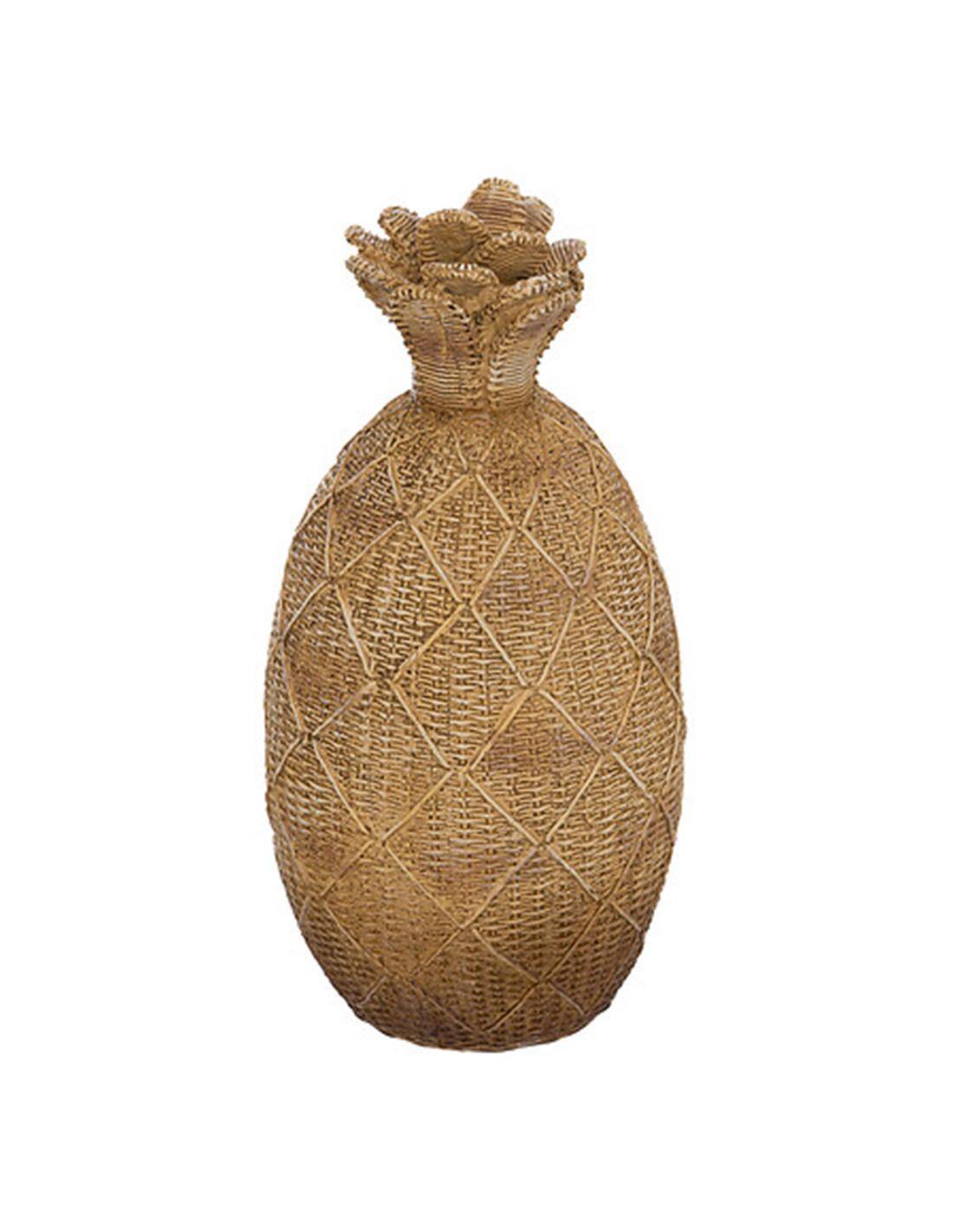 Ανανάς κεραμ.διακοσμ. Φ14,5Η28cm