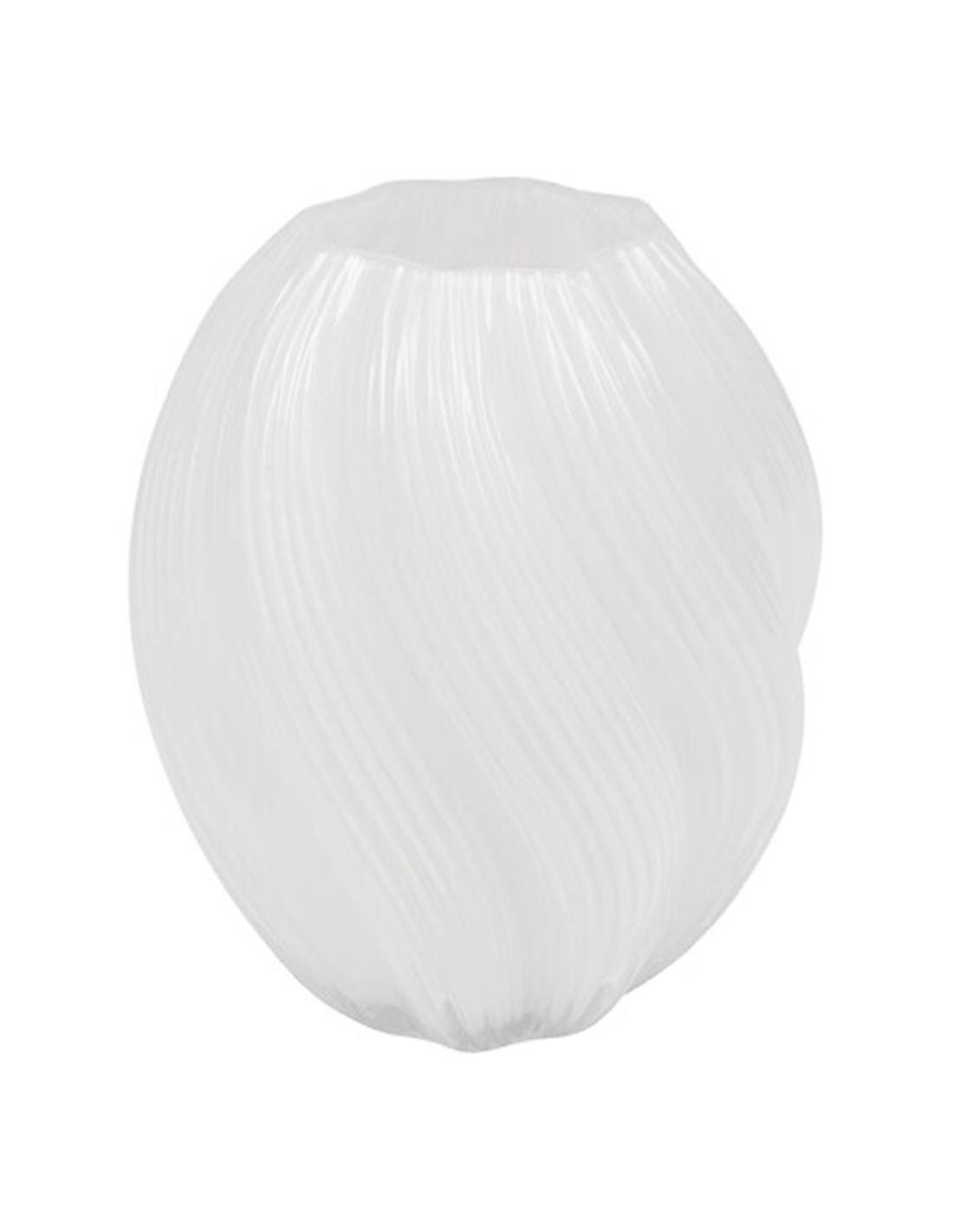 Βάζο γυάλινο διάφανο 17x21cm