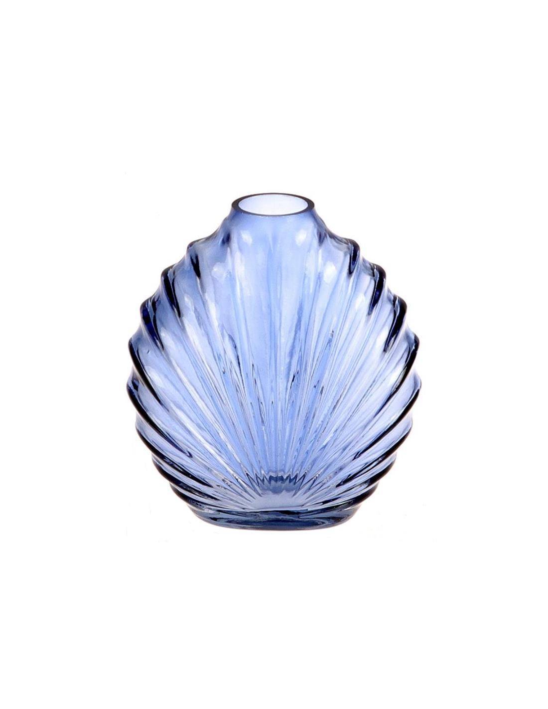 Βάζο  γυάλινο μπλε Perfume 12,7x5,6x14,3cm