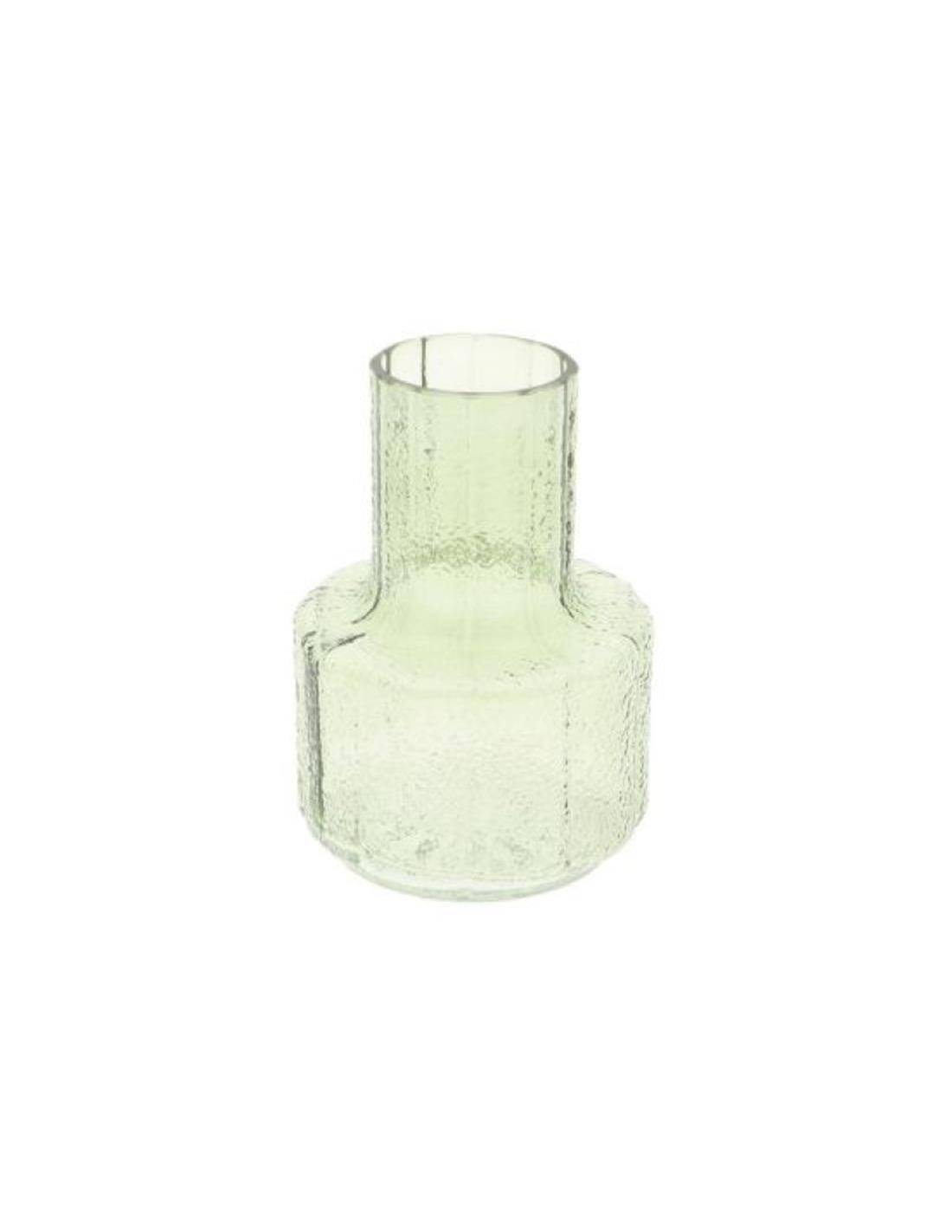 Βάζο γυάλινο πράσινο 13,5x19cm