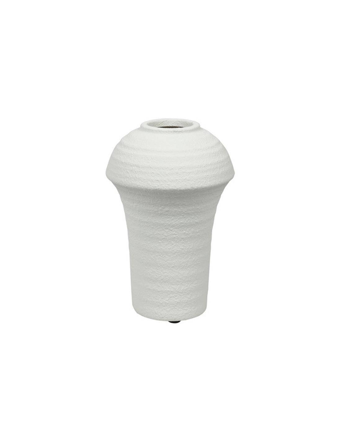 Βάζο κεραμικό λευκό 15x23,5cm