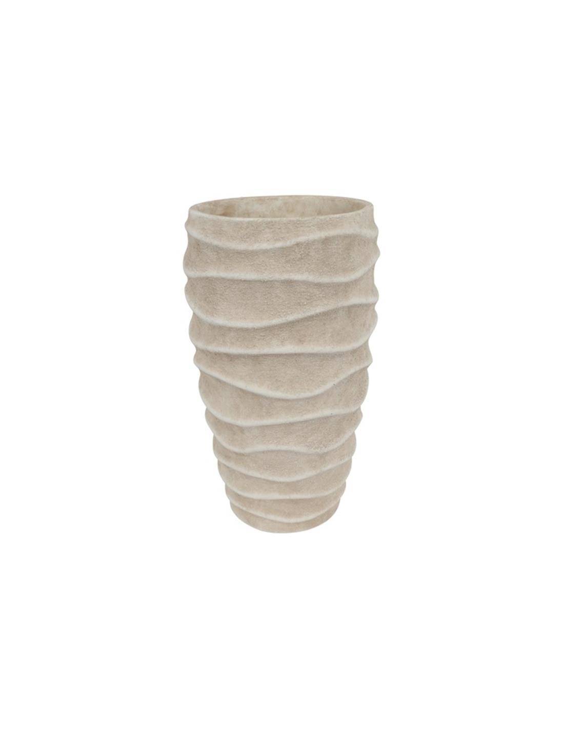 Βάζο κεραμικό λευκό 20,5x35,4cm