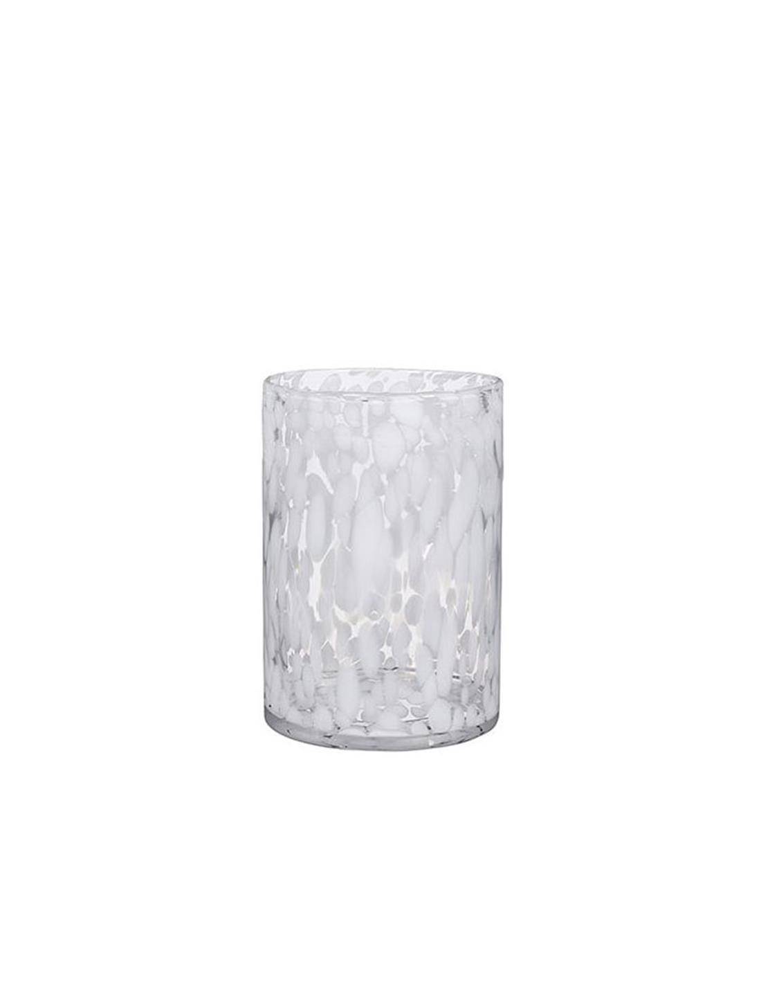 Βάζο κυλ.λευκό Cammy 14X20