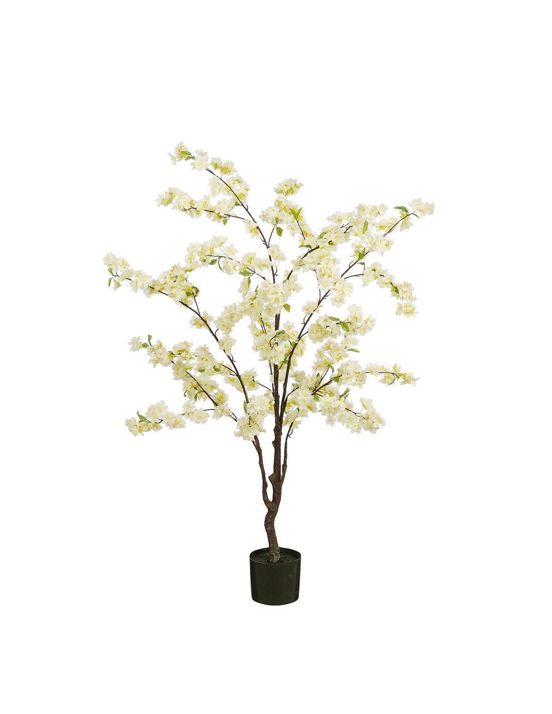 Δέντρο αμυγδαλια λευκή σε κασπώ Φ40Η138cm