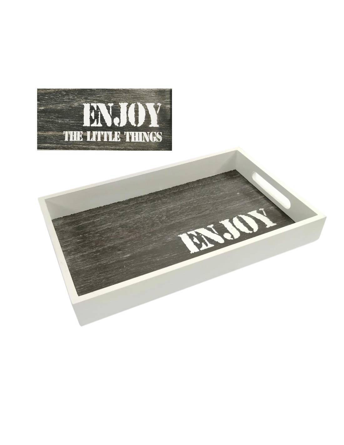 Δίσκος ξύλινος enjoy 25Χ16Χ3