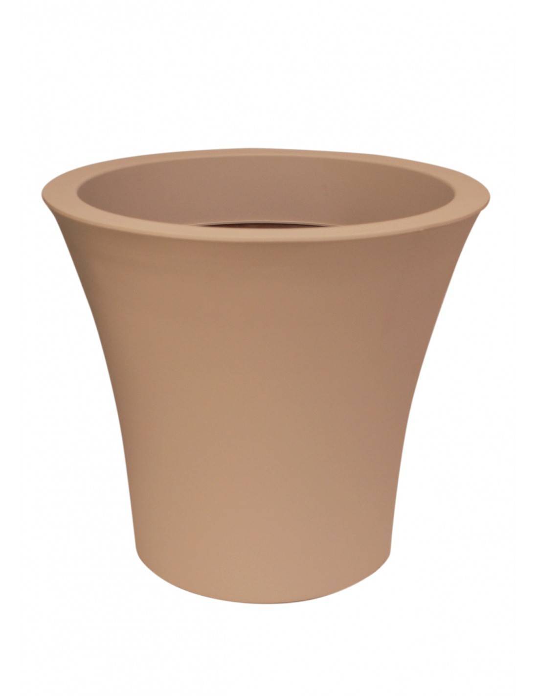 Γλάστρα CITY με ρόδες DESERT SAND  50Χ44 εκ.