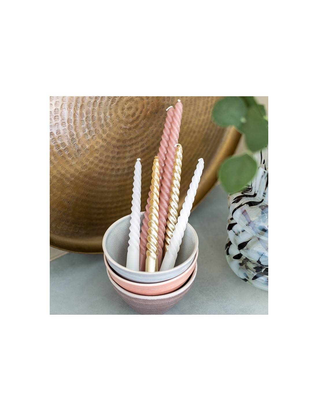 Κερί ελικοειδές Φ2Χ30  λευκό σ/2