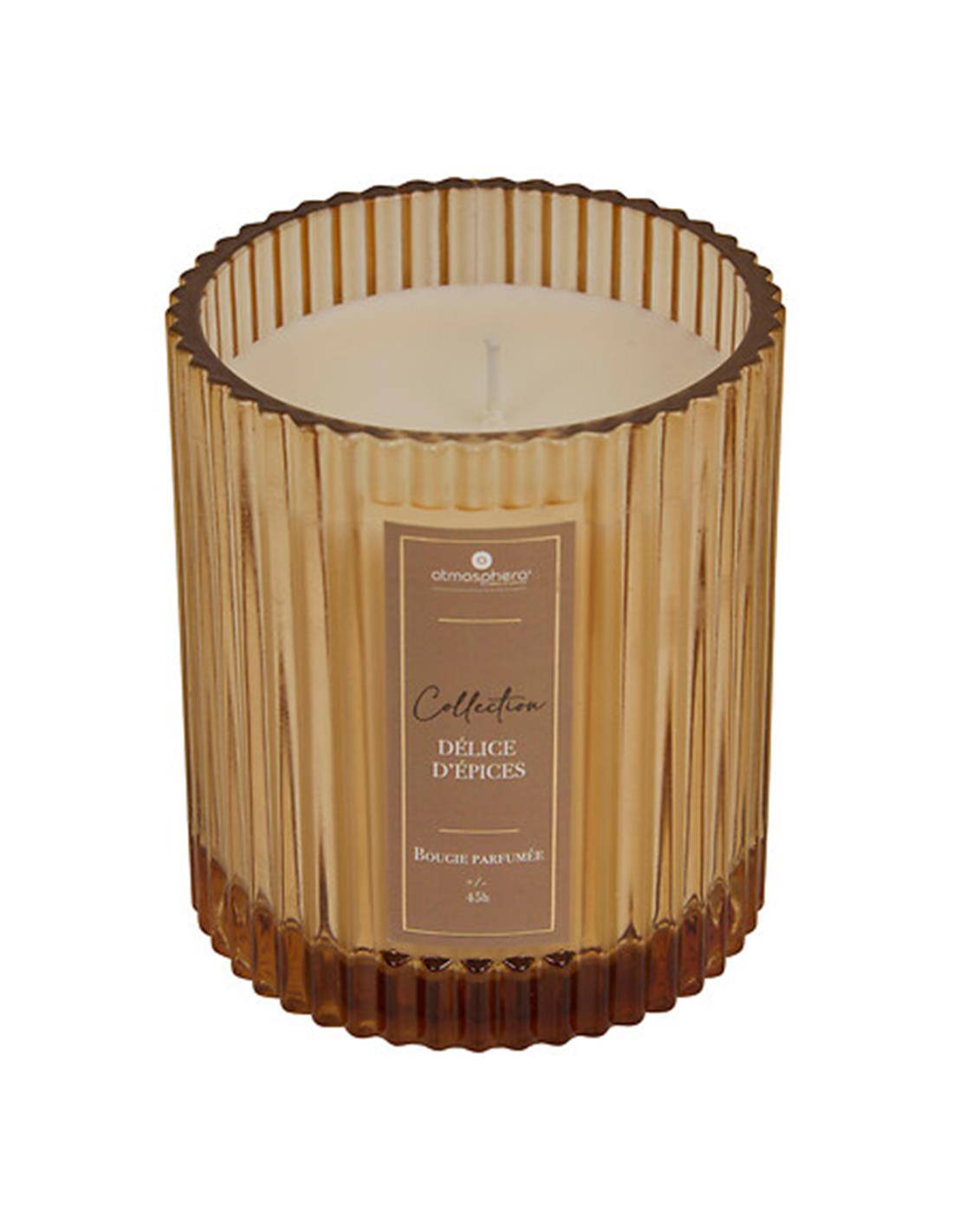 Κερί σε γυάλινο ποτήρι 290g"Spicy Delights" 8,8 x 10 cm