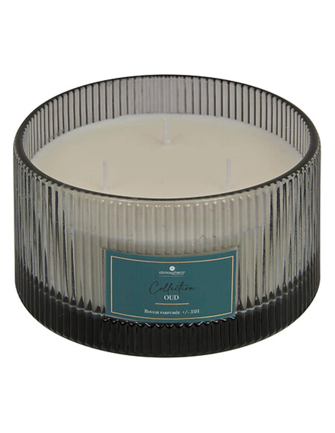 Κερί σε γυάλινο ποτήρι 635g"Oud"15,1x8,1 cm