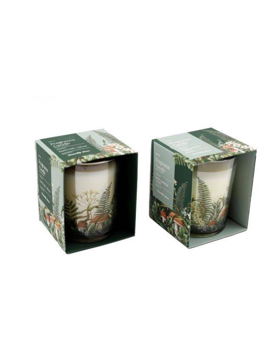 Ποτήρι με κερί σε κουτί mushroom 2σχ. 8Χ10