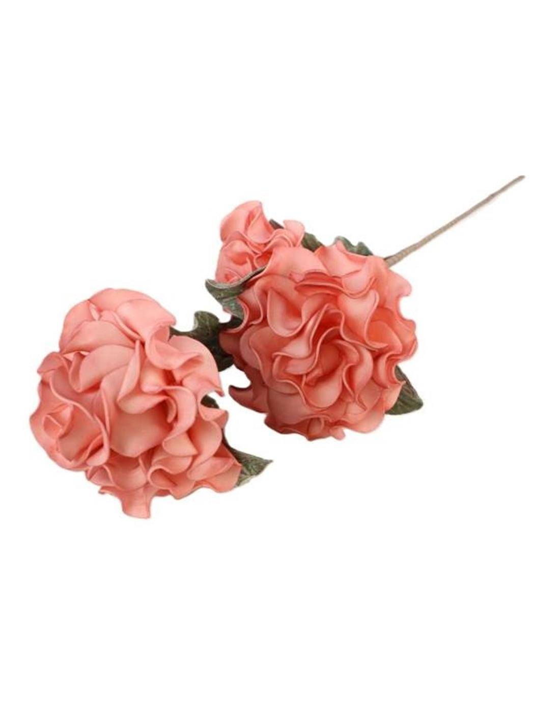 Κλαδί ορτανσία ροζ 2πλή Η100cm