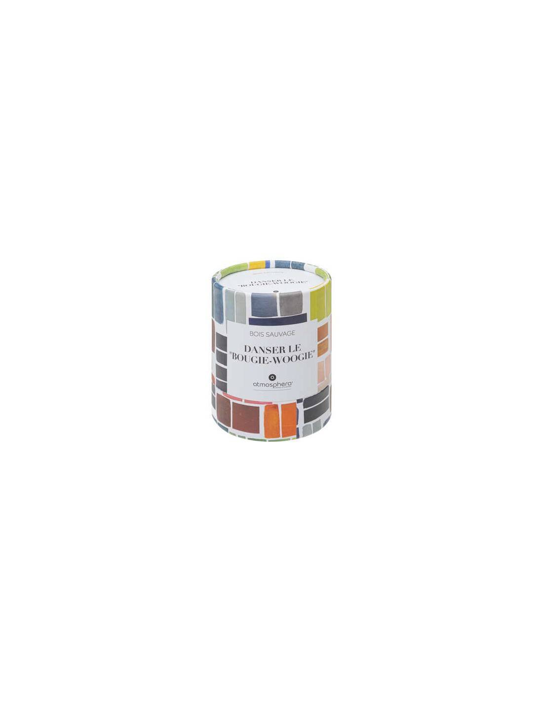 Ποτήρι γυαλ.με αρωμ.κερί wood 200gr/ 8,8x11 cm