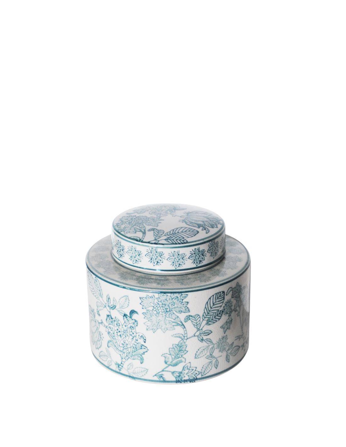 Ποτίς celadon green porc.flower 18Χ17cm