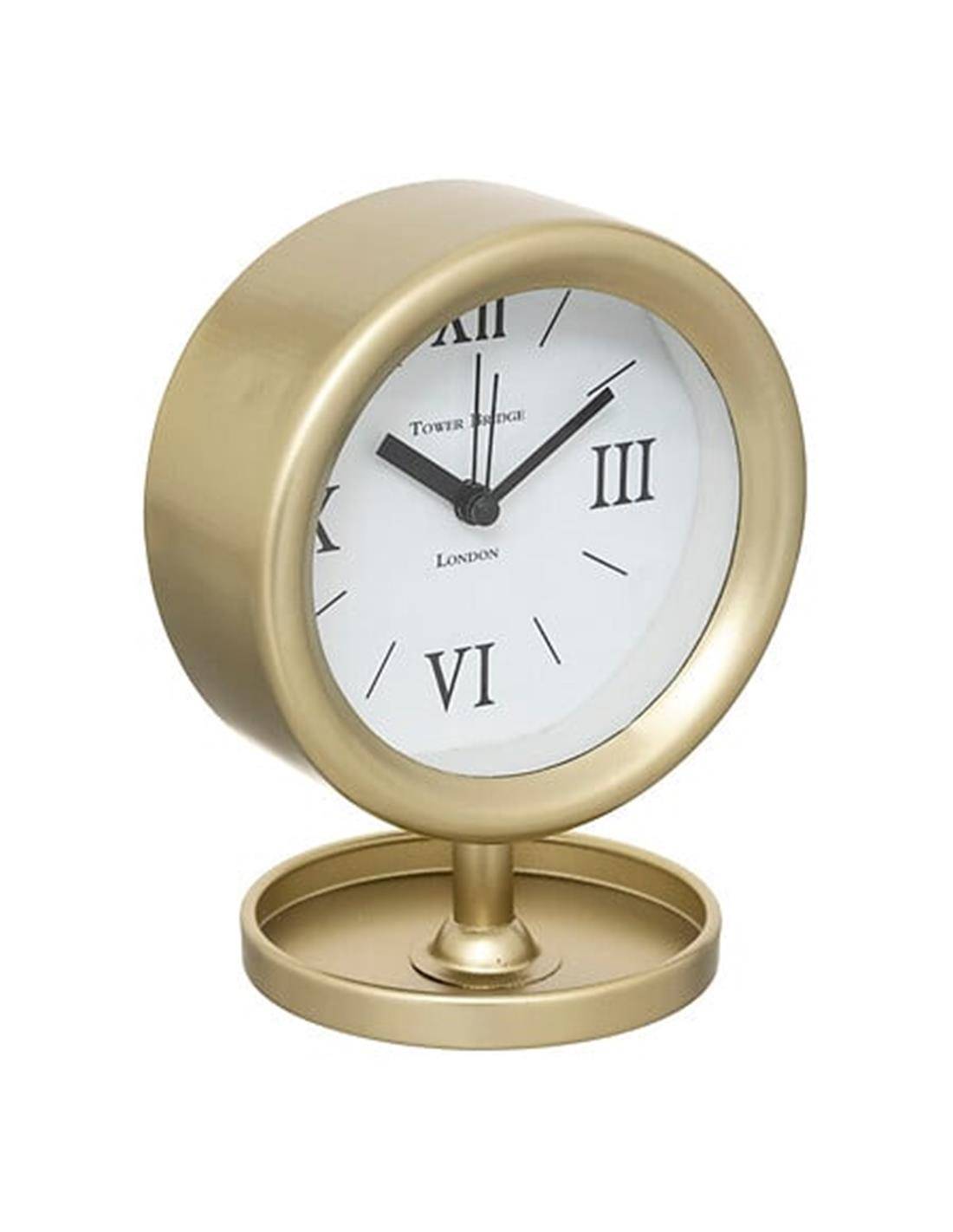 Ρολόι επιτραπέζιο χρυσό 15Χ12 cm