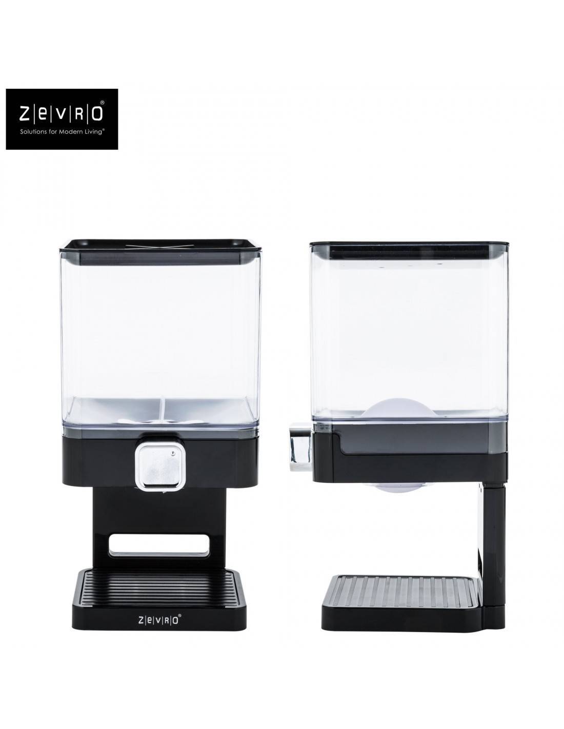 Διανεμητής δημητριακών 4,5lt τετρ.μαύρο