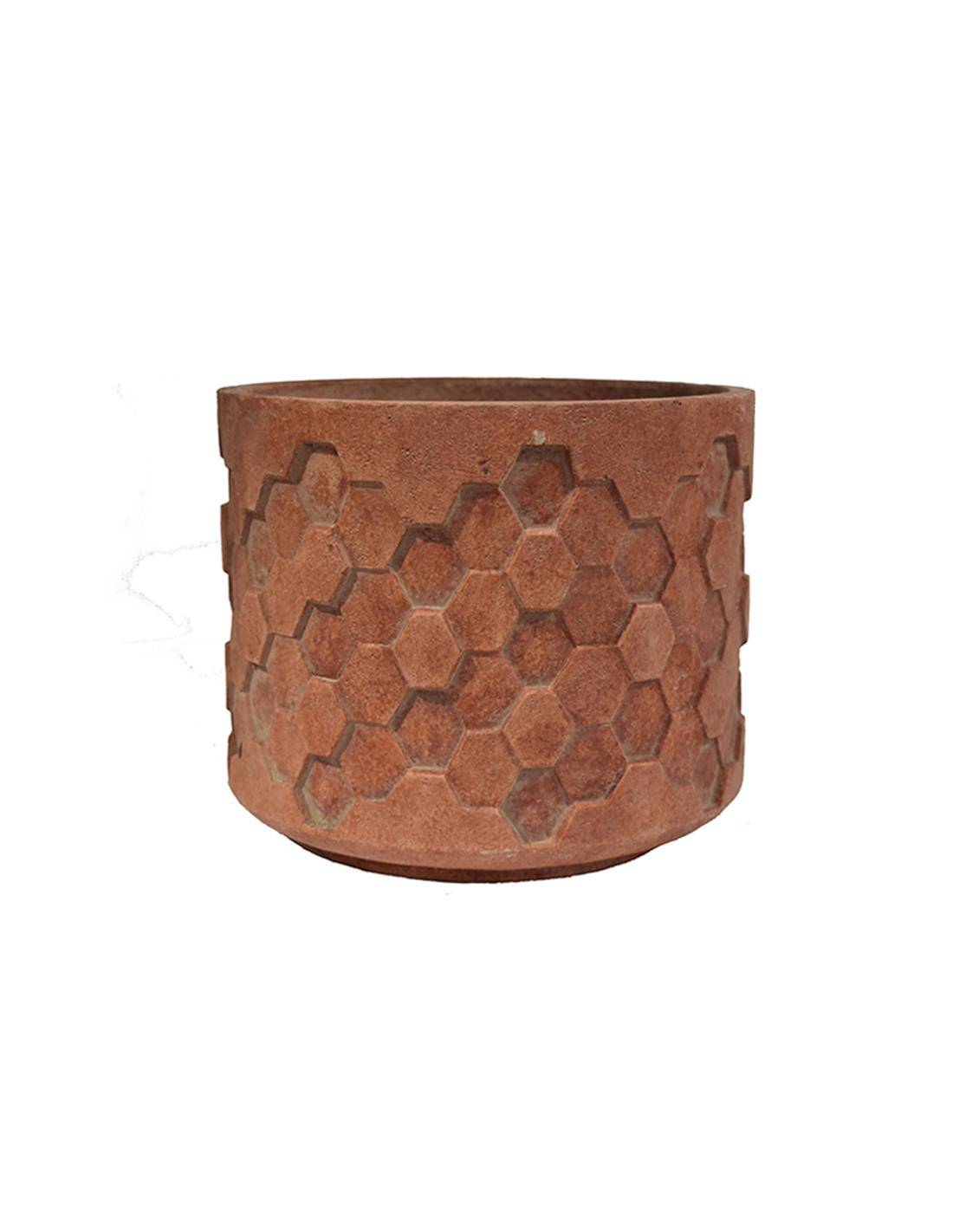 Κασπώ κεραμ.chain antique κόκκ.Φ25Χ22