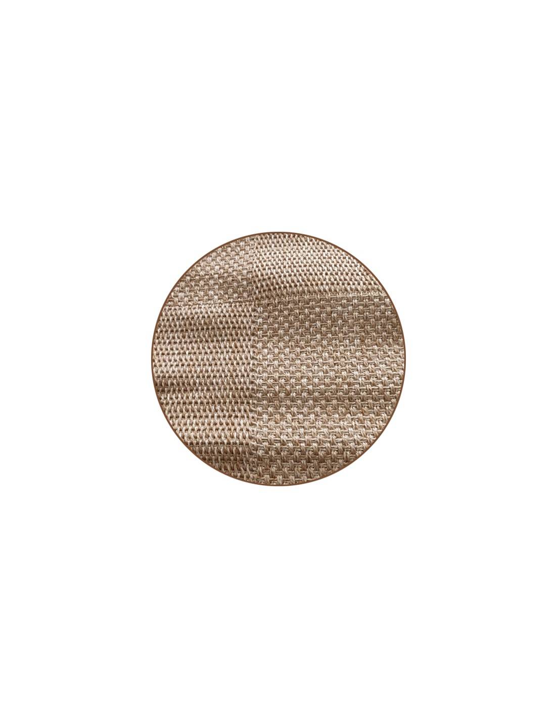 Χαλί εξ.χώρου pp γεωμετρικό καρώ μπεζ  120Χ180