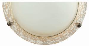 Απλίκα Γυαλί μελί 1xE27 Φ30