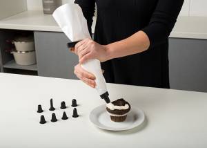 Κορνέ σακούλα ζαχαροπλαστικής σετ Misty 36cm