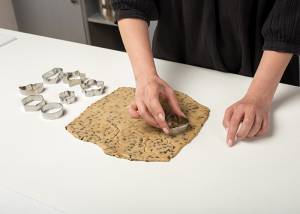 Ανοξείδωτα τσέρκια - κουπ πατ για μπισκότα Misty σετ 15τεμ