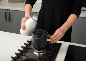 Γαλατιέρα Nature με αντικολλητική επίστρωση stone 11cm