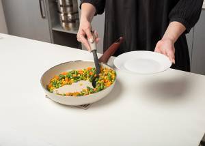 Κουτάλα ρηχή Misty 34cm