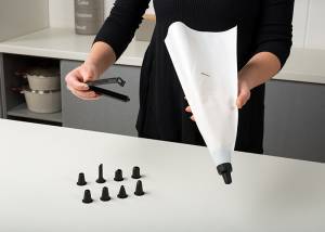 Κορνέ σακούλα ζαχαροπλαστικής σετ Misty 36cm