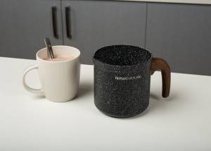 Γαλατιέρα Nature με αντικολλητική επίστρωση stone 11cm