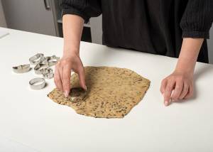 Ανοξείδωτα τσέρκια - κουπ πατ για μπισκότα Misty σετ 15τεμ