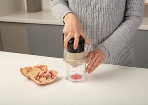 Πολυλειτουργικός αποχυμωτής χειρός πλαστικός Misty 17cm