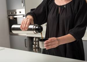 Θερμός ανοξείδωτο Acer με βαλβίδα και καπάκι-ποτήρι 1000ml