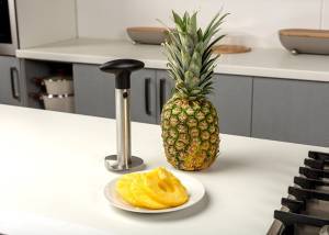 Ανοξείδωτος αποφλοιωτής και κόπτης ανανά Acer 24.5cm