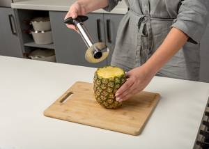 Ανοξείδωτος αποφλοιωτής και κόπτης ανανά Acer 24.5cm