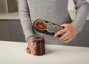 Ανοιχτήρι για βάζα και μπουκάλια 4 σε 1 Misty από πλαστικό 22cm