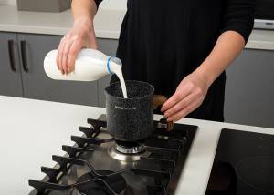 Γαλατιέρα Nature με αντικολλητική επίστρωση stone 11cm