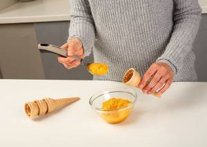 Ανοξείδωτο scoop παγωτού Misty 18cm