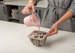 Φόρμα σιλικόνης για παγωτό Misty 14.5cm