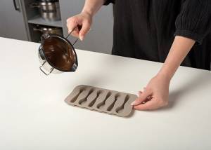 Φόρμα σιλικόνης για σοκολατάκια και παγάκια Misty 21cm