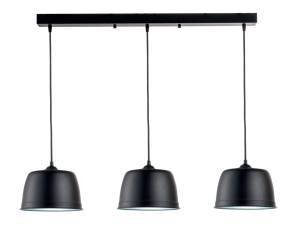 Φωτιστικό Πολύφωτο 3φ Αλουμίνιο μαύρο Ε27