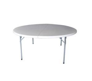 BLOW-R Τραπέζι Συνεδρίου - Catering Πτυσσόμενο, Μέταλλο Βαφή Γκρι, HDPE Άσπρο Ε-00015784 ΕΟ174,1