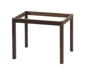 ΚΑΦΕΝΕΙΟΥ Βάση Τραπεζιού Οξιά Λυόμενη για Επιφάνεια 80x120cm Βαφή Εμποτισμού Καρυδί Ρ-00002990 Ρ411,Ε2