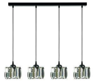 Φωτιστικό Πολύφωτο 4φ Μέταλλο/Κρύσταλλο Ε27