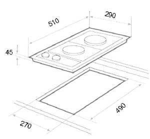 ΕΣΤΙΕΣ ΗΛΕΚΤΡΙΚΕΣ DOMINO KD 3500 IX