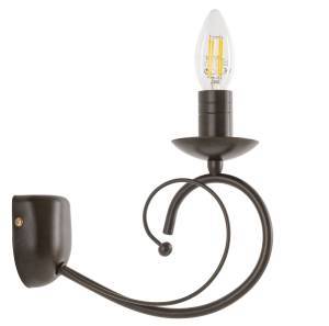 Απλίκα Μέταλλο καφέ  Ε14