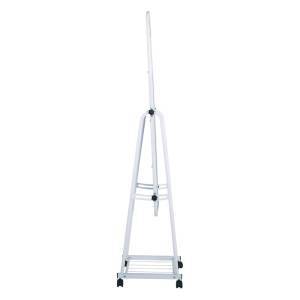 ROLLAND Small Καθρέπτης Δαπέδου, Μέταλλο Βαφή Άσπρο Ε-00021876 Ε7189,2