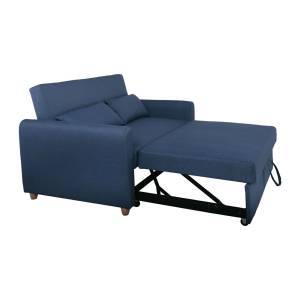 MOTTO Καναπές - Κρεβάτι Σαλονιού - Καθιστικού, Ύφασμα Μπλε Ε-00021987 Ε992,1