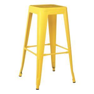 RELIX Σκαμπό Bar, Μέταλλο Βαφή Κίτρινο Ε-00023581 Ε5190,9W